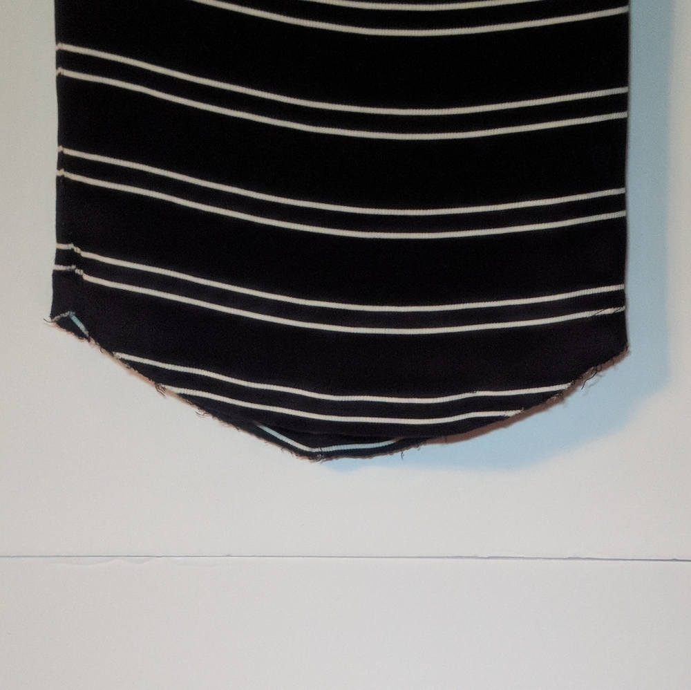 Free People Off The Shoulder Ribbed Stretch Sailor Top Small - Picture 3 of 7